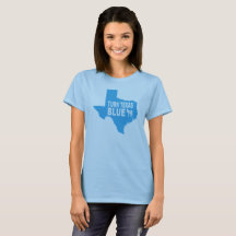 Turn Texas Blue Women's T-Shirt | Repaint America