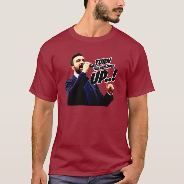 Turn the Volume Up T-Shirt (Front)