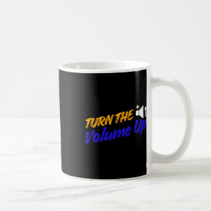 Turn The Volume Up - Zohran Mamdani Vs Donald Trum Coffee Mug