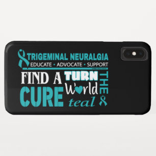 Turn the World Teal...TN Case-Mate iPhone Case