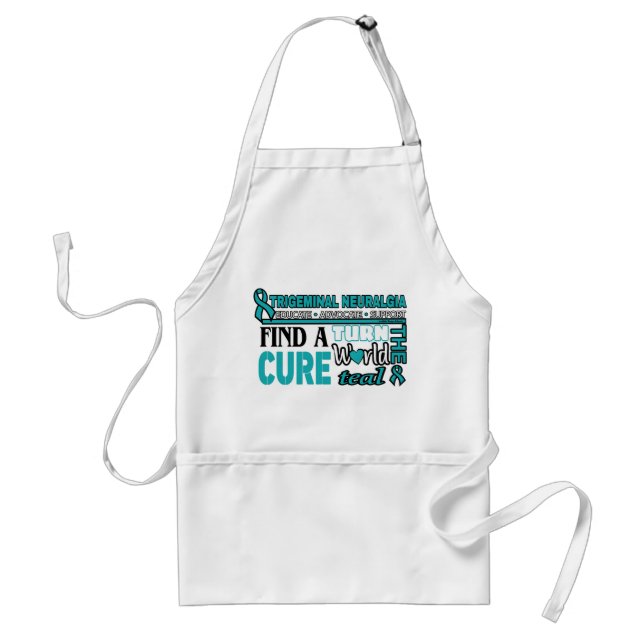 Turn the World Teal...TN Standard Apron (Front)