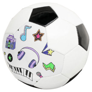 Turn Up the Music Soccer Ball