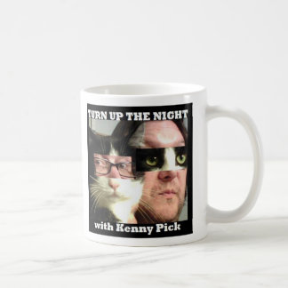 Turn Up The Night with Kenny Pick Logo Mug