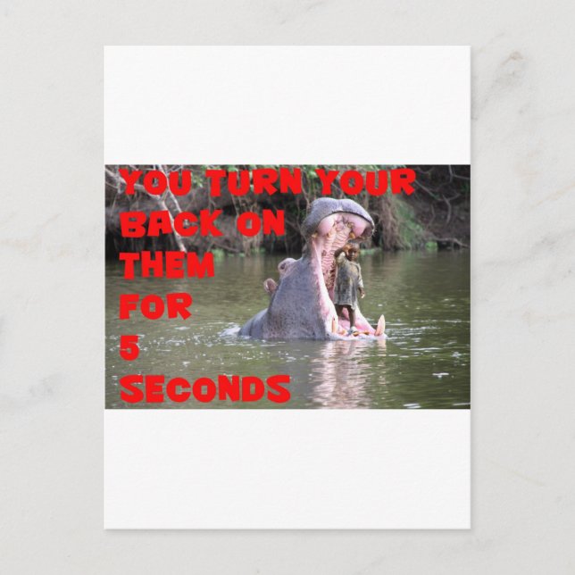 turn your back.jpg postcard (Front)