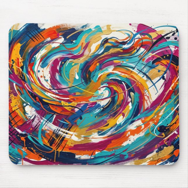 Turn Your Workspace Into A Creative Space Mouse Pad (Front)