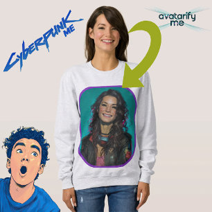 Turn yourself or anyone into any character sweatshirt