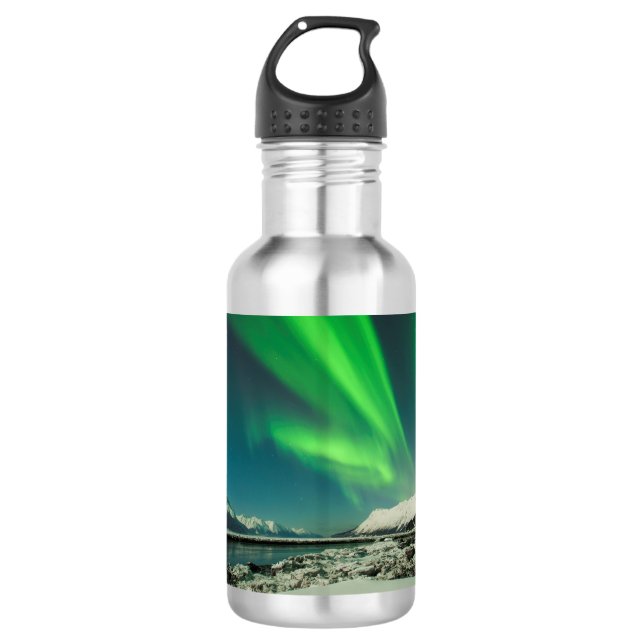 Turnagain Arm Aurora 532 Ml Water Bottle (Front)