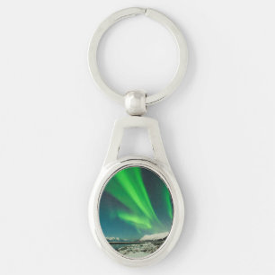 Turnagain Arm Aurora Key Ring