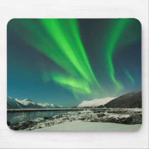 Turnagain Arm Aurora Mouse Pad