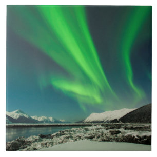 Turnagain Arm Aurora Tile