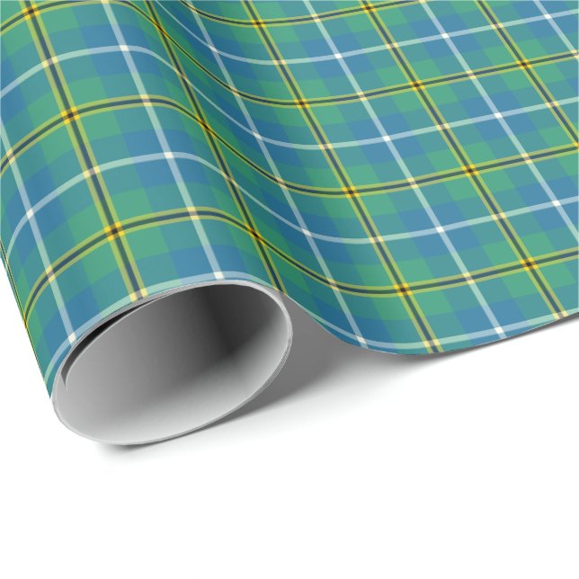 Turnbull Clan Ancient Hunting Tartan Wrapping Paper (Roll Corner)