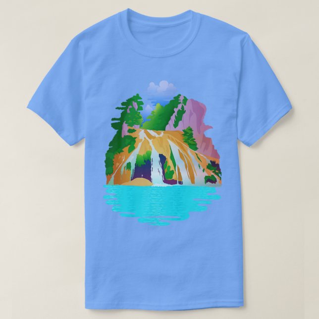 Turner Falls Evening Edition T-Shirt (Design Front)