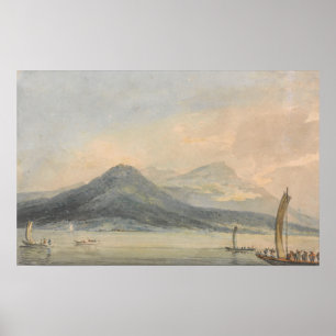 Turner - From Isole Borromee Lago Maggiore Poster