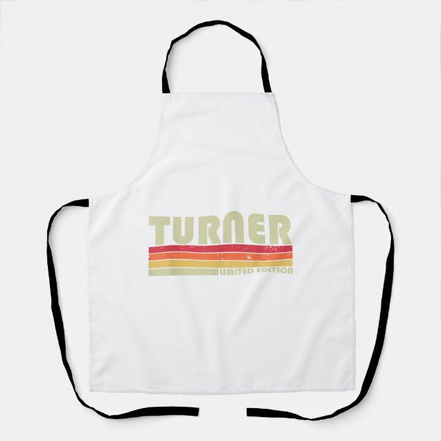 TURNER Funny Job Title Profession Birthday Worker  Apron (Front)