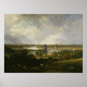 Turner - London From Greenwich Park Poster