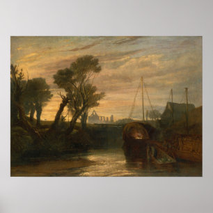 Turner - Newark Abbey Poster