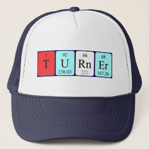 Turner periodic table name hat