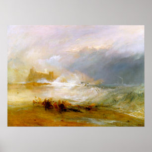 Turner - Steam-Boat Assisting Ship Off Shore Poster
