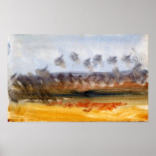 Turner - Study, From Channel Sketchbook Poster