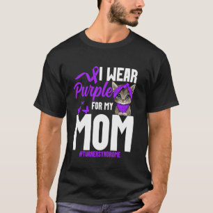 Turner Syndrome Awareness Cat Mum Survivor Turner  T-Shirt