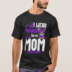 Turner Syndrome Awareness Cat Mum Survivor Turner  T-Shirt