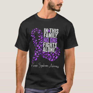 Turner Syndrome Awareness Month Purple Ribbon T-Shirt