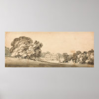 Turner - Three Storied Georgian House In Park