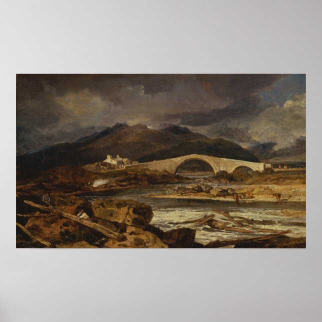 Turner - Tummel Bridge Perthshire Poster (Front)
