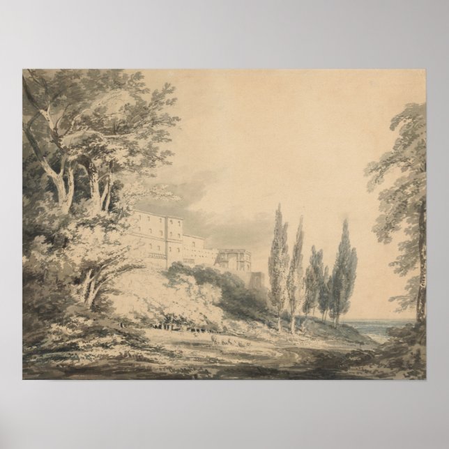 Turner - Villa D'Este Poster (Front)