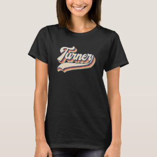 Turner Vintage Retro Job Title Profession Men Wom T-Shirt
