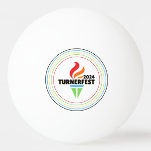 TurnerFest 2024 ping pong ball