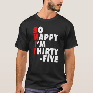 Turning 20 Age 20 Years Old Happy I Am 20 Funny Bi T-Shirt