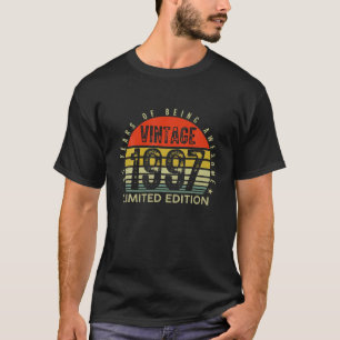 Turning 25 Birthday Best Of 1997 25Th Birthday Vin T-Shirt
