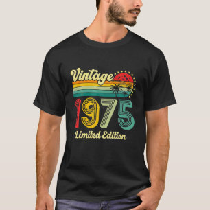 Turning 47 Birthday Decorations 47th BDay 1975 T-Shirt
