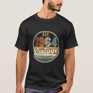 Turning 58 Birthday Decorations 58th BDay 1964 T-Shirt