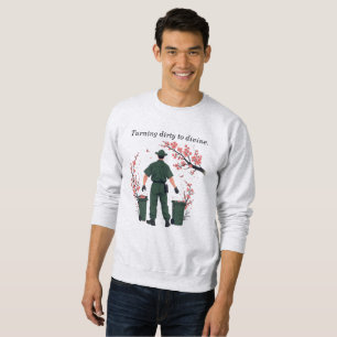 Turning Gray to Silver: Inspiring Elderly Care  Sweatshirt