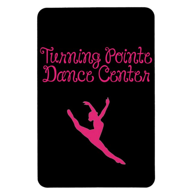 Turning Pointe Car Magnet (Vertical)