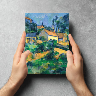 Turning Road Montgeroult Paul Cézanne Postcard