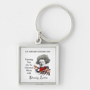 Turning You On To Classical Music Key Ring