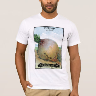 Turnip Seed Packet Label T-Shirt