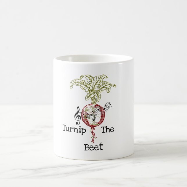 Turnip The Beet Coffee Mug (Center)