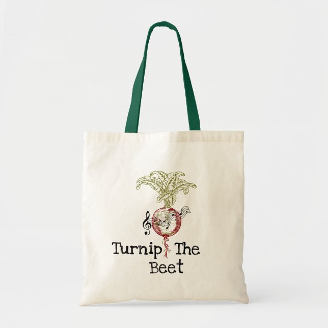 Turnip The Beet Tote Bag (Front)