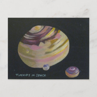 Turnips in Space Postcard