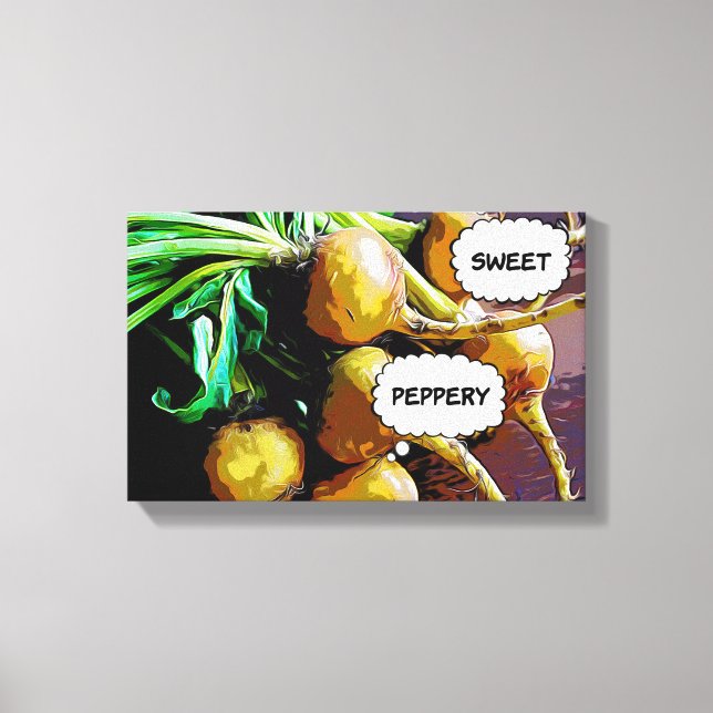 Turnips Kitchen Wall Art (Front)