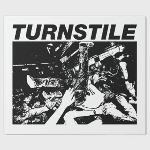 Turnstile wrapping paper