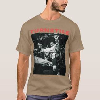 TurnstileAmericanHardcorePunkBand retro friends T-Shirt