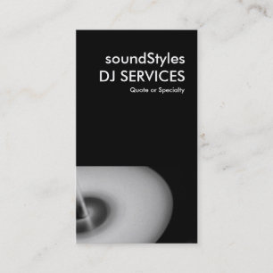 turntable business card