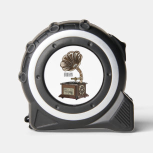 Turntable cartoon illustration 1