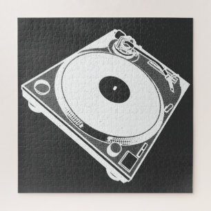 Turntable Graphic  Jigsaw Puzzle