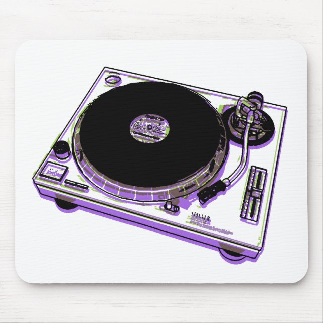Turntable Mouse Pad (Front)
